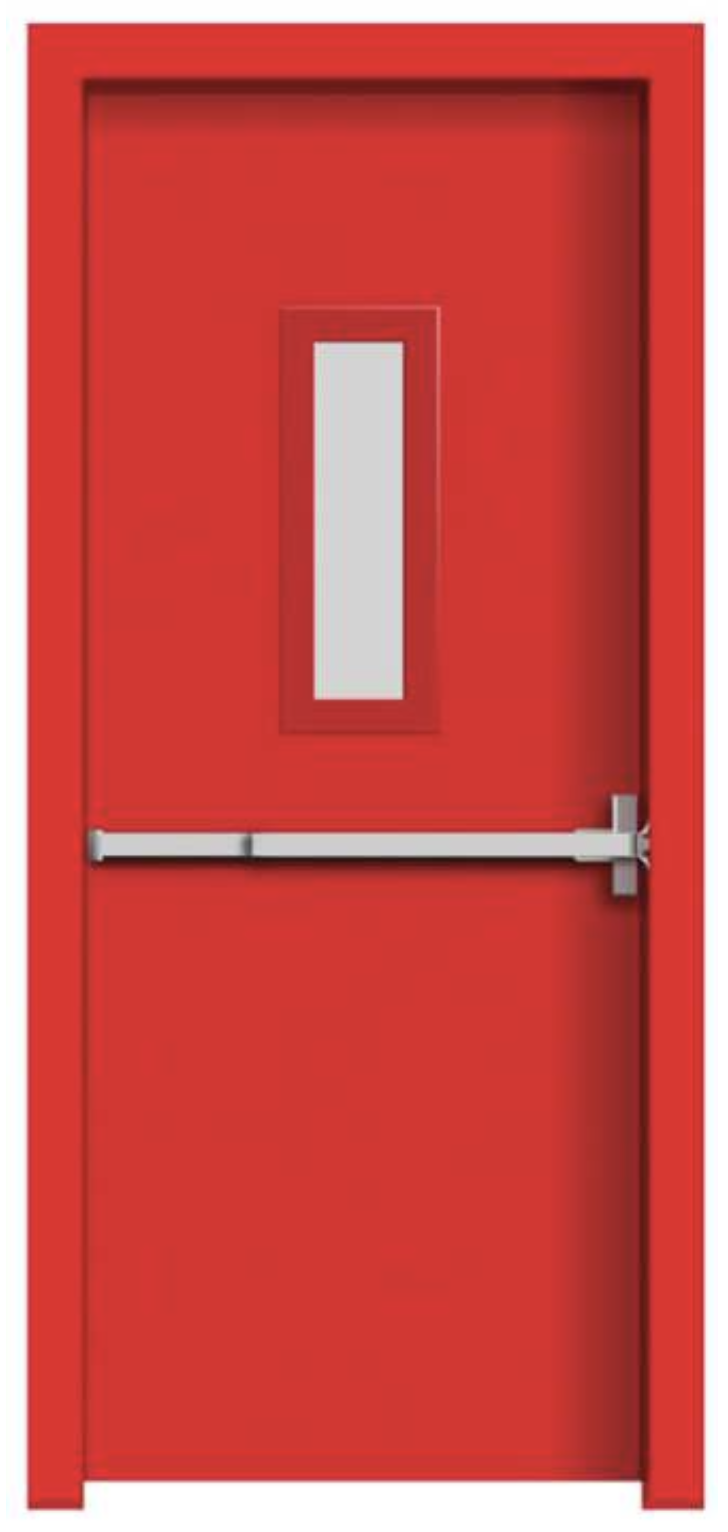 Fire rated door
