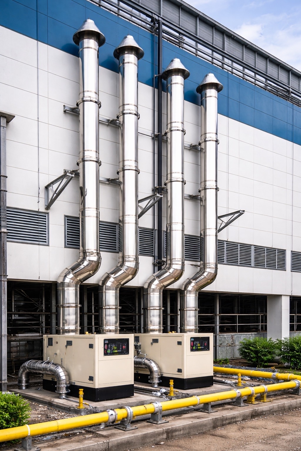 DG Exhaust Piping System