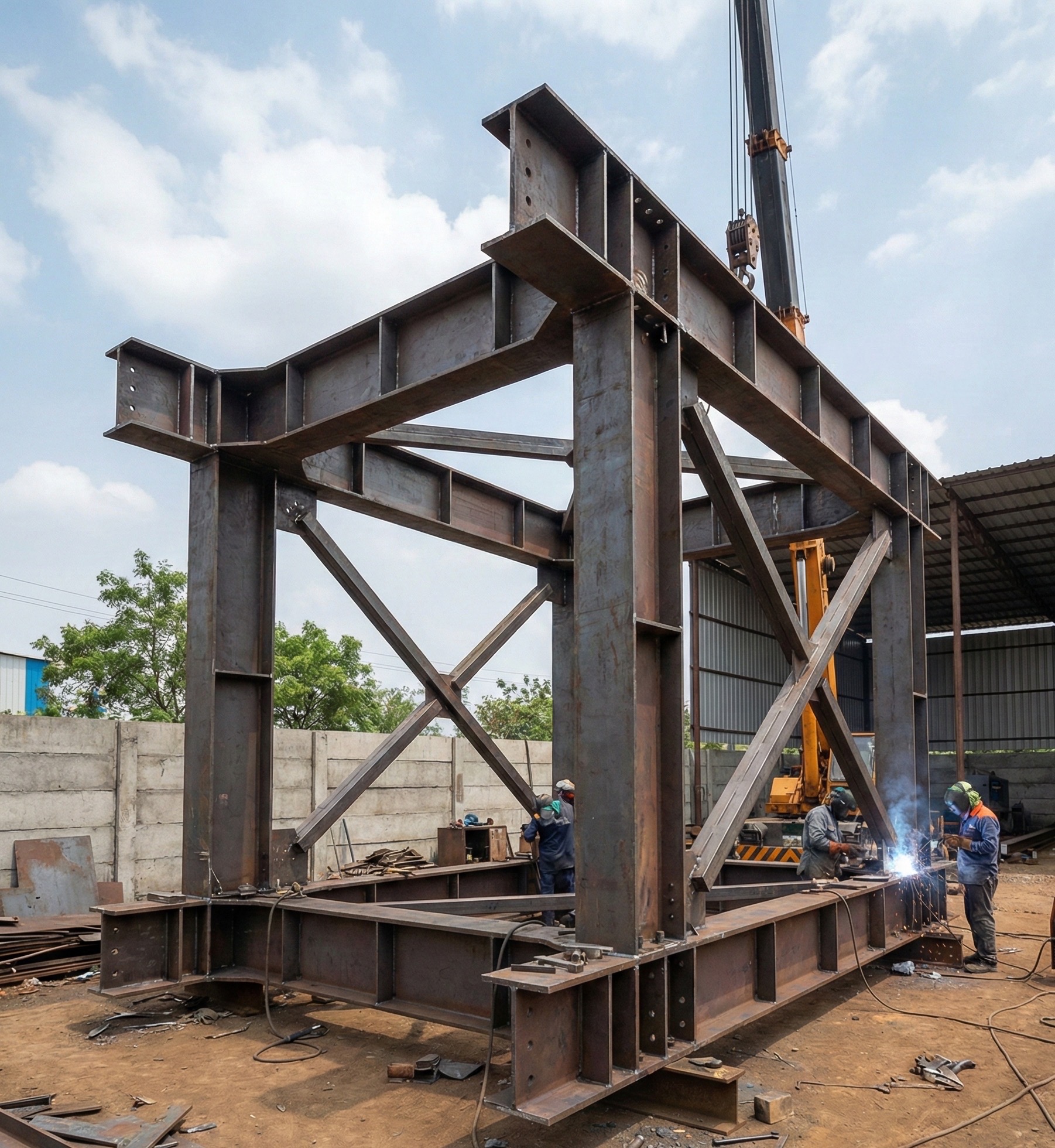 Heavy Steel Plate Structure